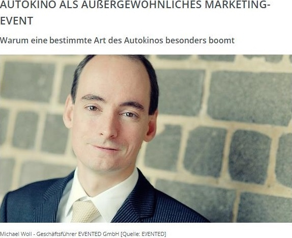 Autokino als außergewöhnliches Marketing-Event